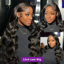 Load image into Gallery viewer, Brazilian Body Wave 13x6 / 360 HD Transparent Lace Front Wig | Pre-Plucked 13x4 Lace Frontal Human Hair Wig for Women