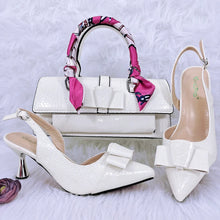 Load image into Gallery viewer, New Matching Women Shoe and Bag Set HFG1-17