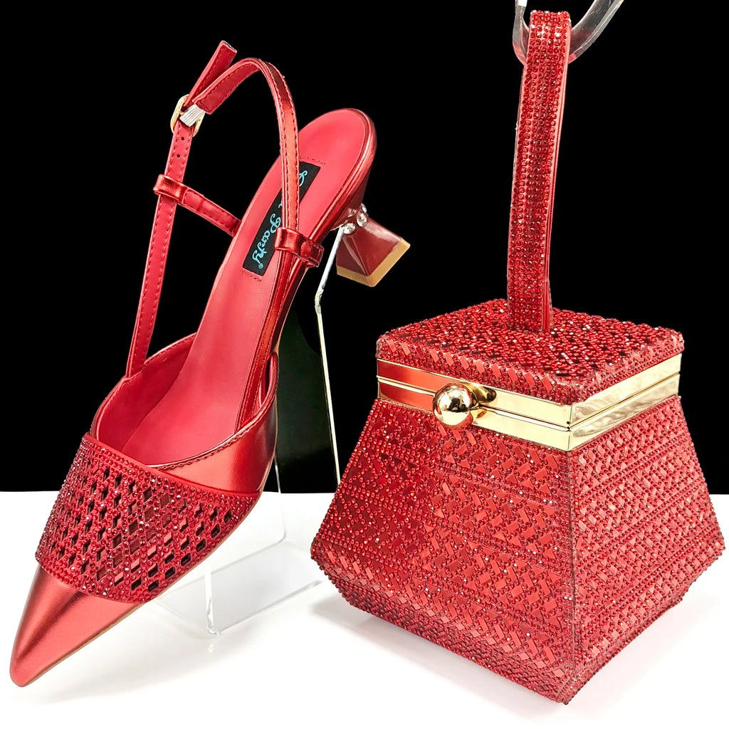 Women Shoes and Bags To Match Set HAS1-32