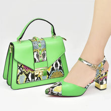 Load image into Gallery viewer, Italian Shoe With Matching Bags! HRG1-8