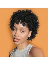 Load image into Gallery viewer, Short Afro Faux Dreads Wig | Heat Resistant Synthetic Braids | Unisex Wig for Black Women &amp; Men