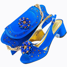 Load image into Gallery viewer, Wedding Shoes and Bag Set HMP1-17