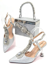 Load image into Gallery viewer, High Quality Ladies Shoes And Bags Set HUY1-6