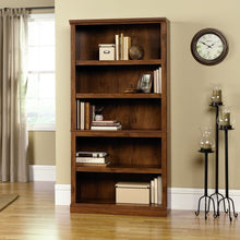 Load image into Gallery viewer, 5-Shelf Bookcase in Oiled Oak Finish