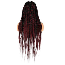 Load image into Gallery viewer, 360 Knotless Box Braids Wig | Super Long | Full Lace | Baby Hair | Synthetic Braids | Black Women
