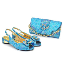 Load image into Gallery viewer, Italian Shoe and Bag Set HAS11-1