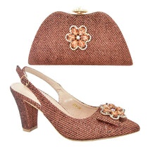 Load image into Gallery viewer, Latest Shoes and Bag Set African Sets NBG45