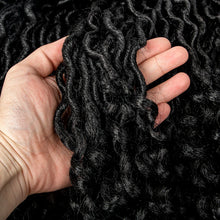 Load image into Gallery viewer, Goddess Box Braids Wig | Curly Ends | Full Lace | Crochet Hair | Black Women