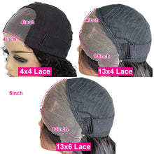 Load image into Gallery viewer, Glueless Wigs Human Hair 30 34Inch Straight 13x4/13x6 HD Lace Frontal Wigs Brazilian Preplucked Lace Front Human Hair Wig HMBP