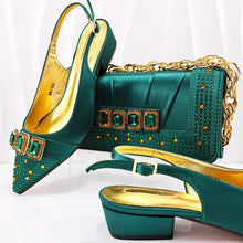 Load image into Gallery viewer, Lastest Italian Style Ladies Shoes with Matching Bag Set HMP1-9