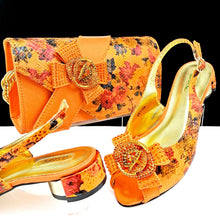 Load image into Gallery viewer, Italian Shoes With Matching Bags HQS1-4