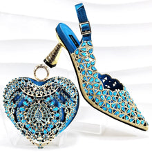 Load image into Gallery viewer, Lastest Italian Ladies Shoes with Matching Bag Set EDBGQ1-3