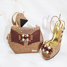 Load image into Gallery viewer, Italian Shoes And Bag Sets HS1-1