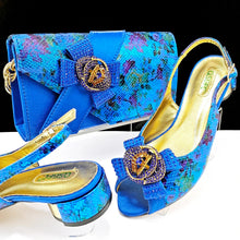 Load image into Gallery viewer, Italian Shoes With Matching Bags HQS1-4