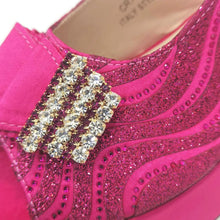 Load image into Gallery viewer, Ladies Shoes With Matching Bag Set for Party ED320