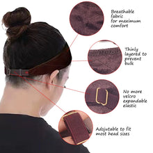 Load image into Gallery viewer, New Invisible Wig Hair Band Plussign Wig Grip Headband For Lace Frontal Wigs 1Pcs/Lot Nude Non-Slip Velvet Wig Band To Hold Wig