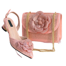 Load image into Gallery viewer, Elegant Lady Shoes And Bag Set EW452