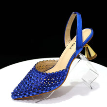 Load image into Gallery viewer, New Diamond Design Shoe and Bag Set