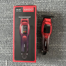 Load image into Gallery viewer, Rechargeable Cordless Hair Trimmer – Stainless Steel Blades, Wet/Dry Electric Trimmer for Hair, Beard, Bikini &amp; Eyebrows
