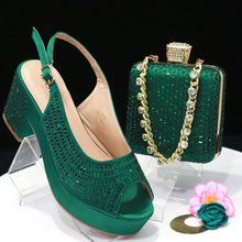 Load image into Gallery viewer, FASHION Women Shoes and Bags To Match Set HAS1-2
