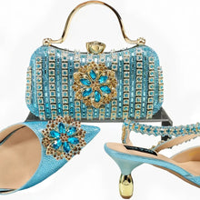 Load image into Gallery viewer, Lastest Italian Ladies Shoes with Matching Bag Set HKK1-62