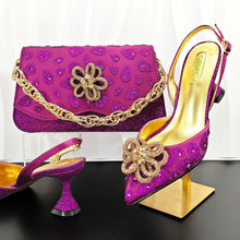 Load image into Gallery viewer, Classic Style Hand Bag Matching High Heels GHY65