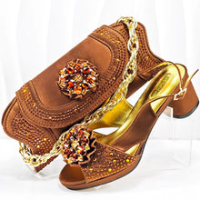 Load image into Gallery viewer, Wedding Shoes and Bag Set HMP1-17