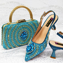 Load image into Gallery viewer, Charming Shoes And Bag Matching Set HVC1-2