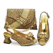 Load image into Gallery viewer, Italian Shoes And Bag Sets HFG1-10