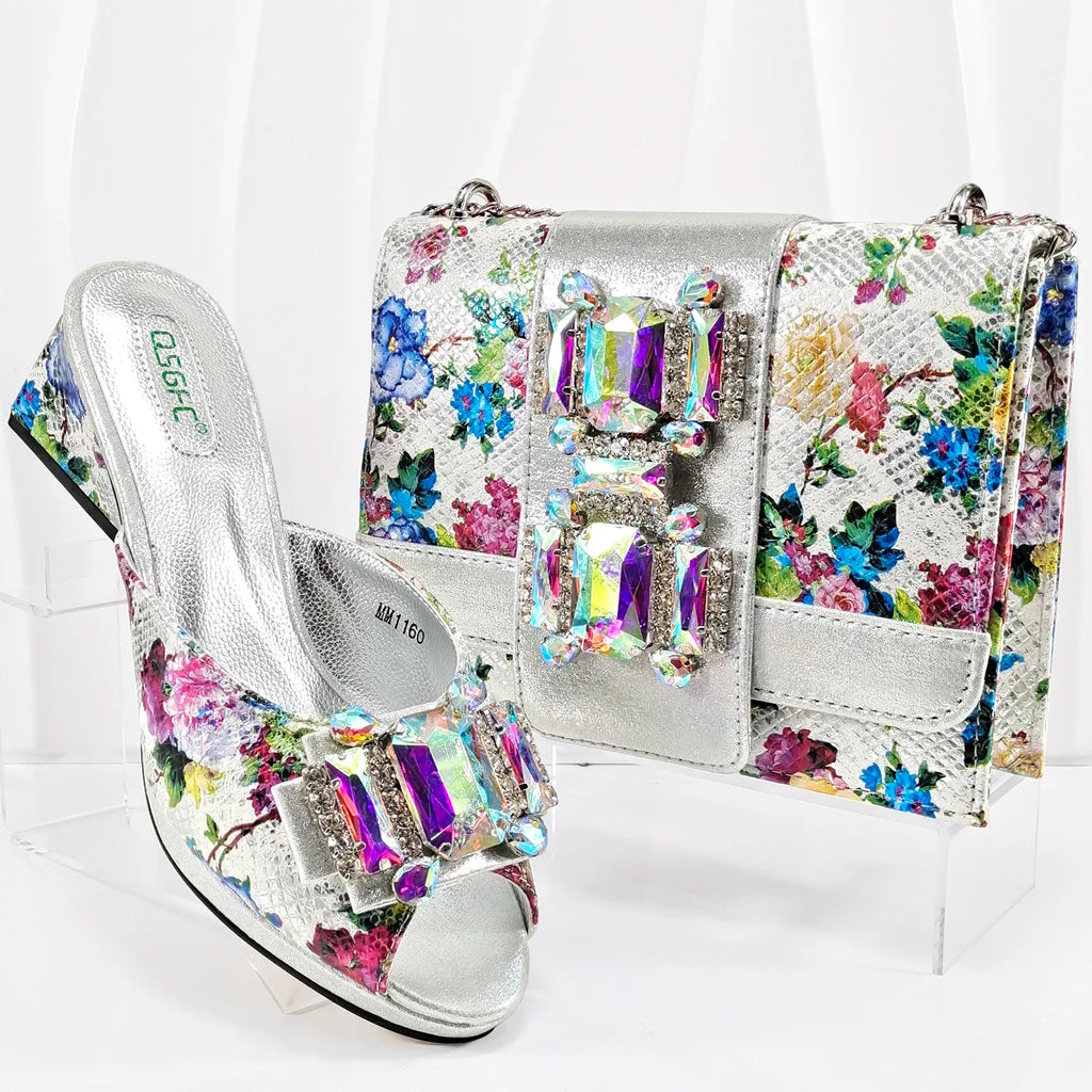 Shoes And Bag Matching Set For Party HAA1-9