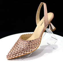 Load image into Gallery viewer, New Diamond Design Shoe and Bag Set