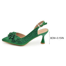 Load image into Gallery viewer, Women's Wedding Pointed Toe Shoes and Bag Set- ED123