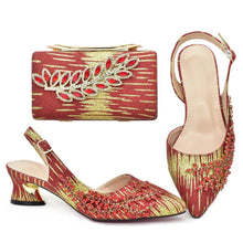Load image into Gallery viewer, Latest Italian Shoe and Bag Set GBH56