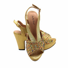 Load image into Gallery viewer, Latest African Women Shoes and Bag Set EDN23