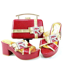 Load image into Gallery viewer, New Shoes And Bag Matching Set HRT1-8