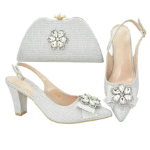 Load image into Gallery viewer, Latest Shoes and Bag Set African Sets NBG45