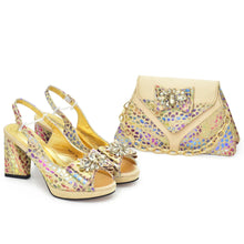 Load image into Gallery viewer, Italian Shoes And Bag Sets HC1-1