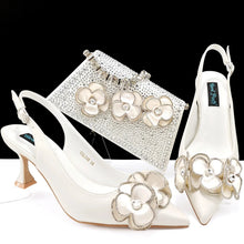 Load image into Gallery viewer, Italian Shoes And Bag Sets For Evening Party ED128
