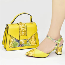 Load image into Gallery viewer, Italian Shoe With Matching Bags! HRG1-8
