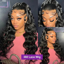 Load image into Gallery viewer, Brazilian Body Wave 13x6 / 360 HD Transparent Lace Front Wig | Pre-Plucked 13x4 Lace Frontal Human Hair Wig for Women