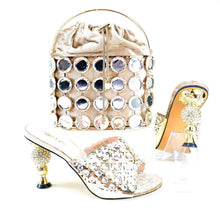 Load image into Gallery viewer, Lastest Italian Style Ladies Shoes with Matching Bag Set HRT1-26