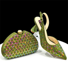 Load image into Gallery viewer, Elegant Italian Design Women's Shoes and Bag Set EDS45