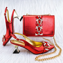 Load image into Gallery viewer, Latest Shoes And Bag Matching Set HGY1-1