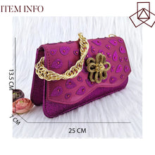 Load image into Gallery viewer, Classic Matching High Heels And Bag Set