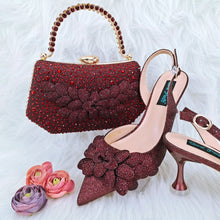 Load image into Gallery viewer, Latest Ladies Bag and Shoes Set EDN106