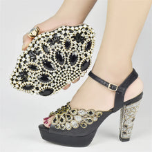Load image into Gallery viewer, New Italian Party Shoes and Bag Set TYR56