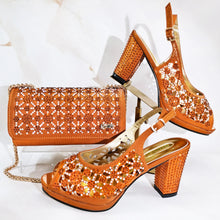 Load image into Gallery viewer, Italian Shoes And Bag Sets HG1-1