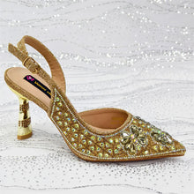 Load image into Gallery viewer, Luxury Handmade Shoes and Clutch Bag Set for Women FGR43