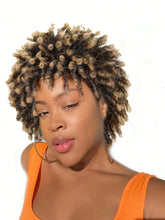 Load image into Gallery viewer, Short Afro Faux Dreads Wig | Heat Resistant Synthetic Braids | Unisex Wig for Black Women &amp; Men