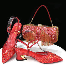 Load image into Gallery viewer, High Quality Ladies Shoes And Bags Set HAQ1-5